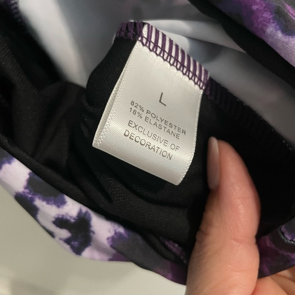 NIB Modlily Purple Strappy Bathing Suit size large - Picture 6 of 9